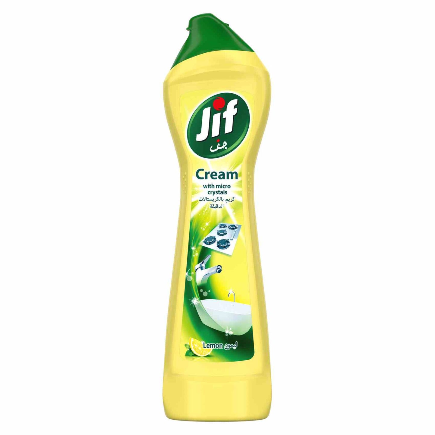 Jif Cream Cleaner Lemon Scent with Micro Crystals 500 ml