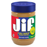 Jif Extra Crunchy Peanut Butter 454 gr