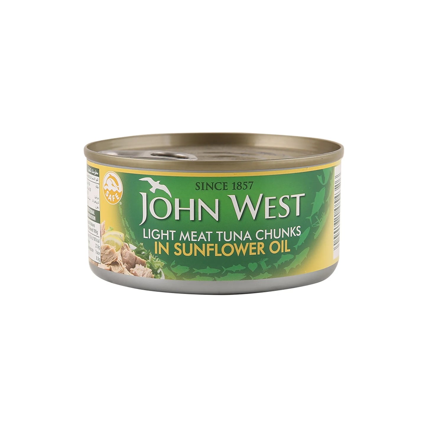 John West Light Meat Tuna Chunks Filled in Sunflower Oil 170 gr