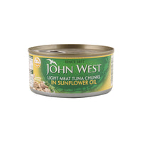 John West Light Meat Tuna Chunks Filled in Sunflower Oil 170 gr