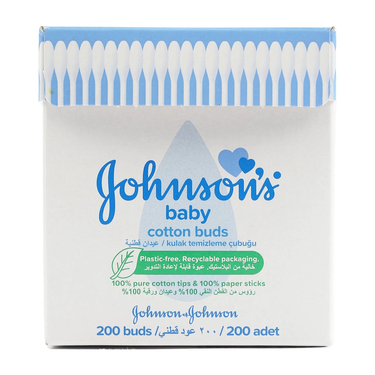 Johnson Cotton Buds 200 Pcs