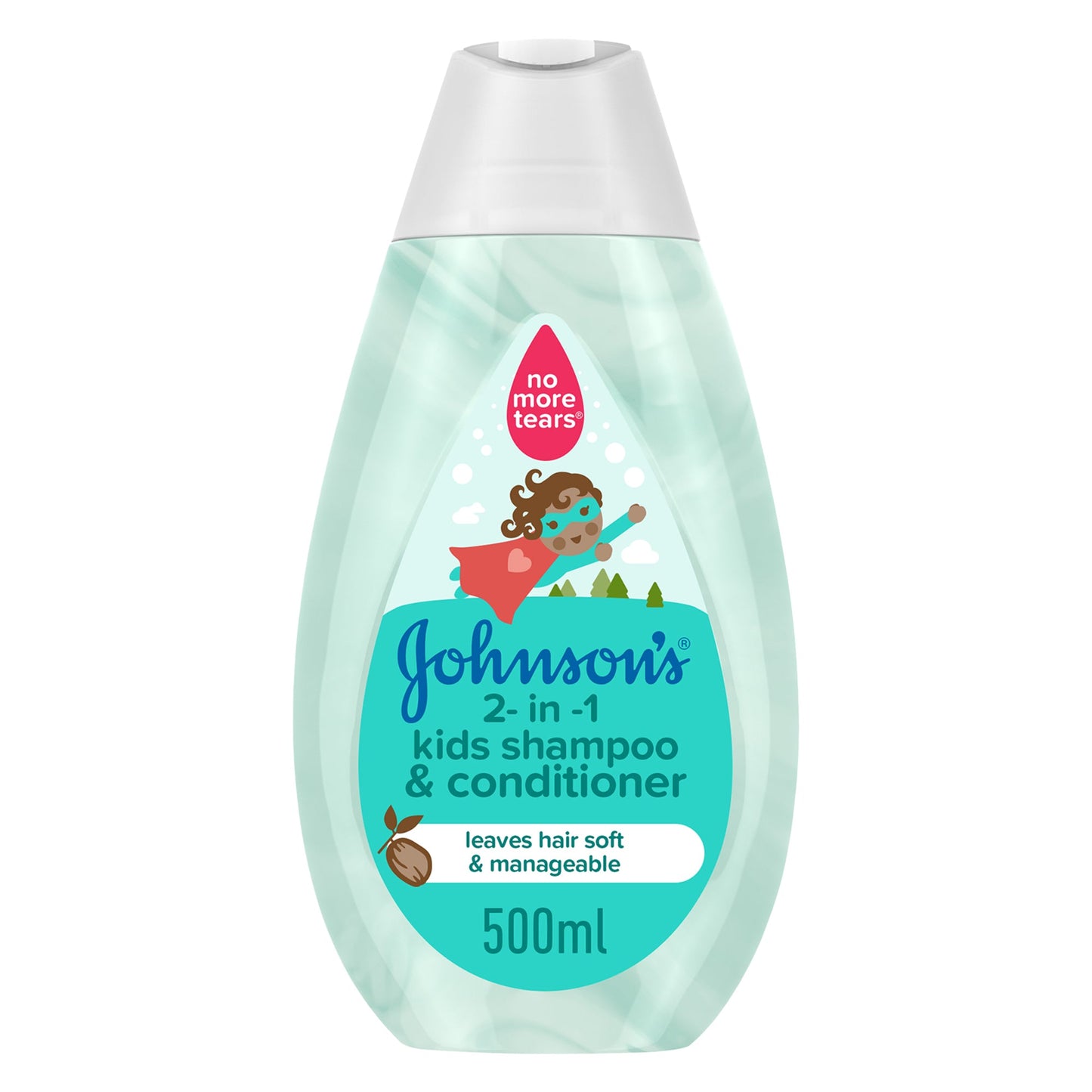 Johnson 2 In 1 Kids Shampoo & Conditioner 500ml