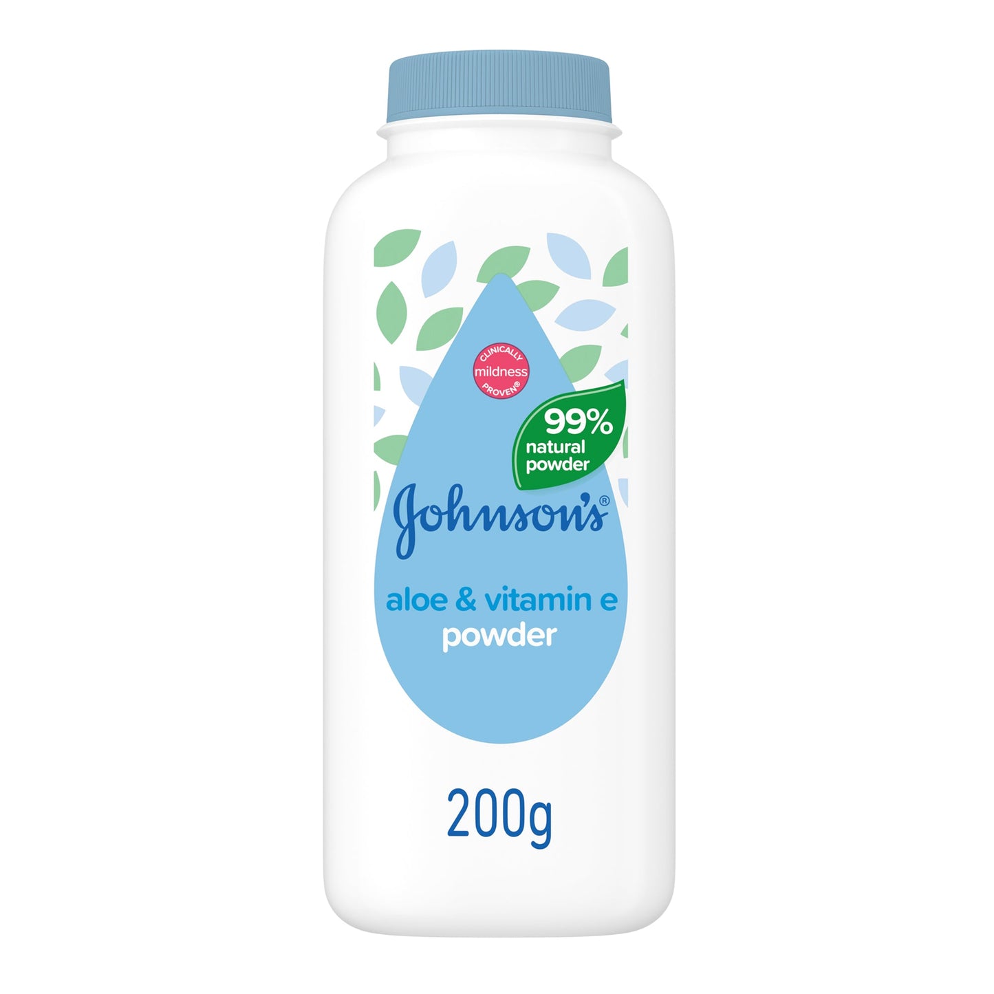 Johnson Baby Aloe & Vitamin Natural Powder 200g