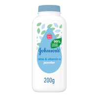 Johnson Baby Aloe & Vitamin Natural Powder 200g
