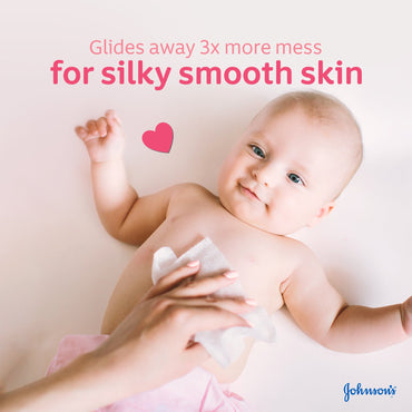 Johnson Gentle All Over Wipes 72s 2+1 Free