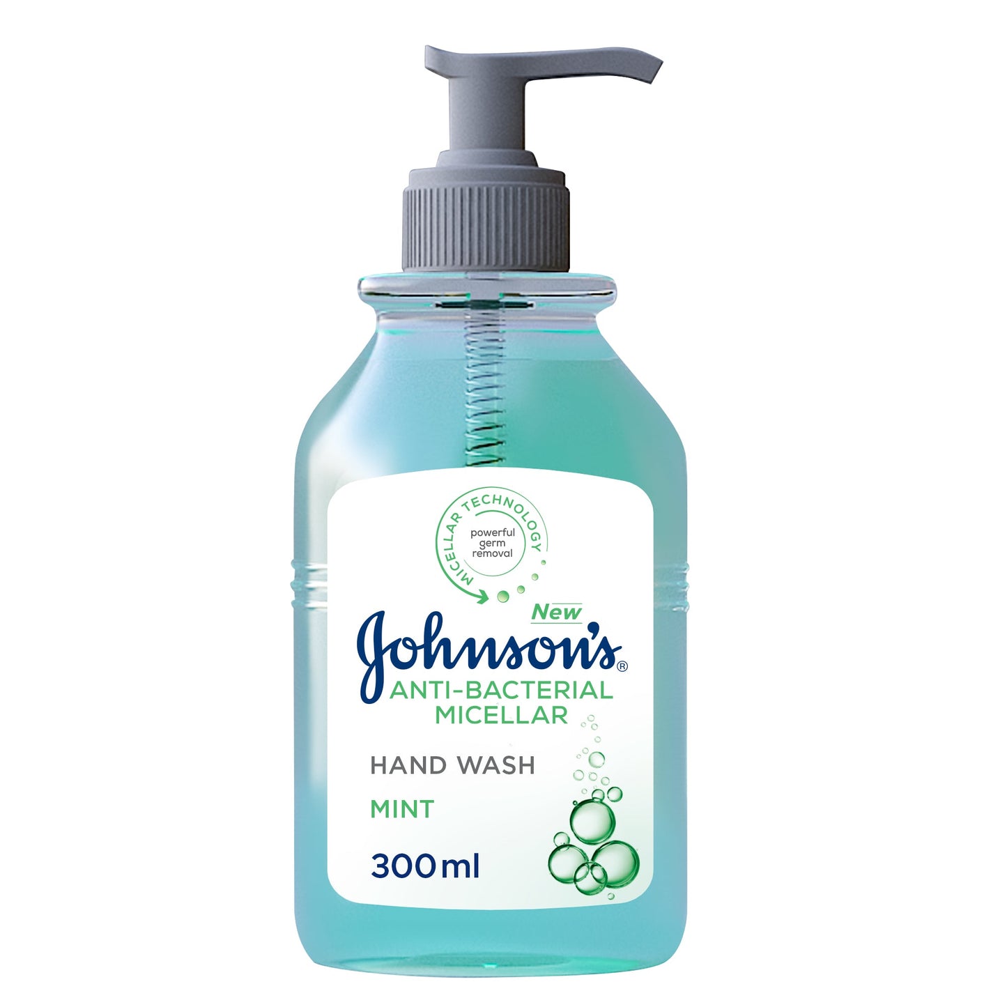 Johnson Hand Wash Anti Bacterial Mint 300 ml