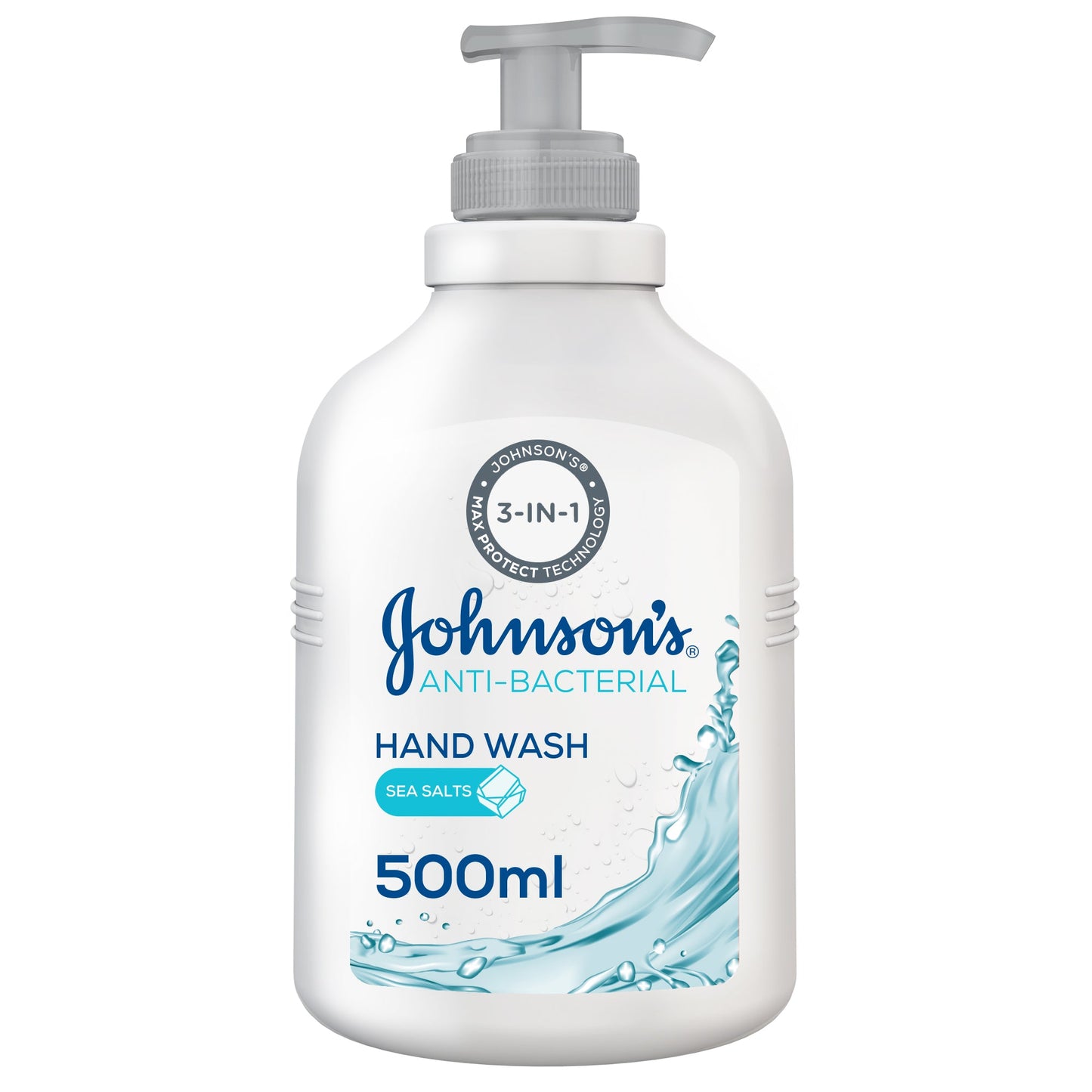 Johnson Hand Wash Anti Bacterial Seasalt 500 ml
