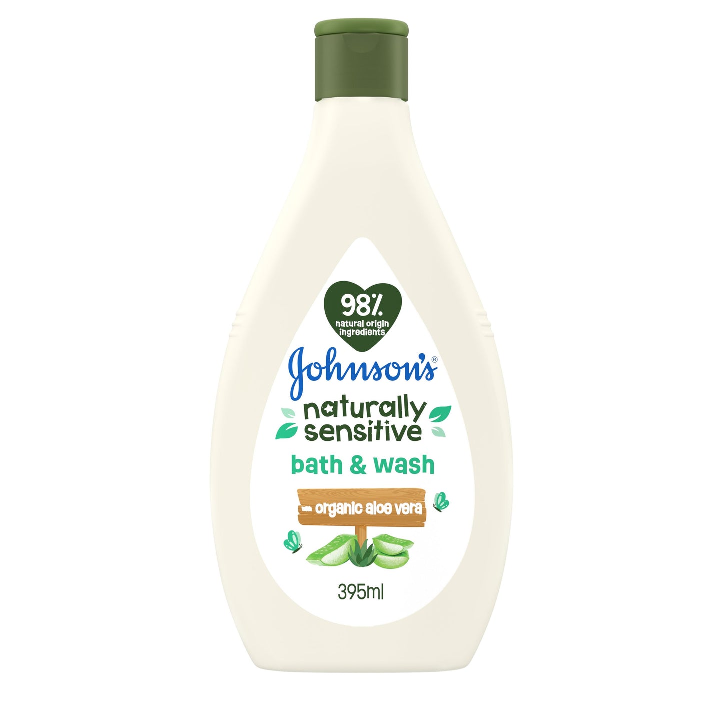 Johnson Naturally Sensitive Bath & Wash 395 ml