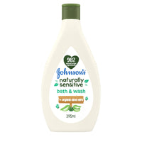 Johnson Naturally Sensitive Bath & Wash 395 ml