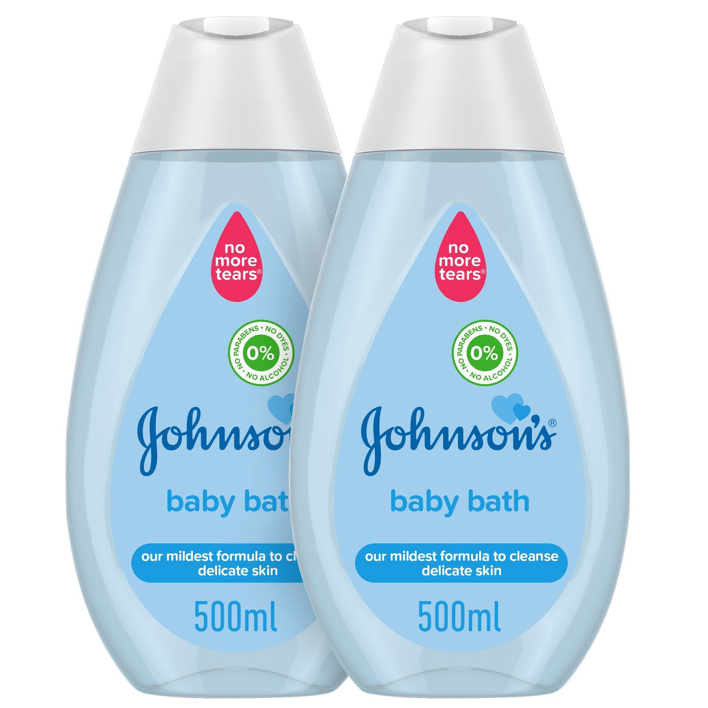 Johnson's Baby Bath 500ml Twin Pack 20% Off
