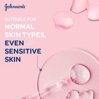 Johnson's Micellar Water Fresh Hydration Rose-Infused Cleansing Water 400ml