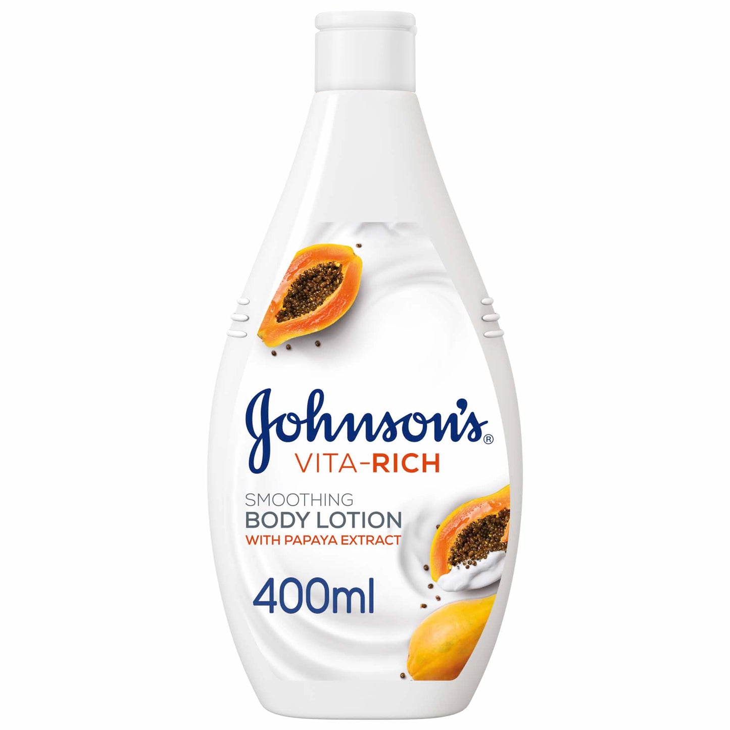 Johnson Vita-Rich Smoothing Body Lotion with Papaya Extract 400 ml