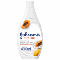 Johnson Vita-Rich Smoothing Body Lotion with Papaya Extract 400 ml