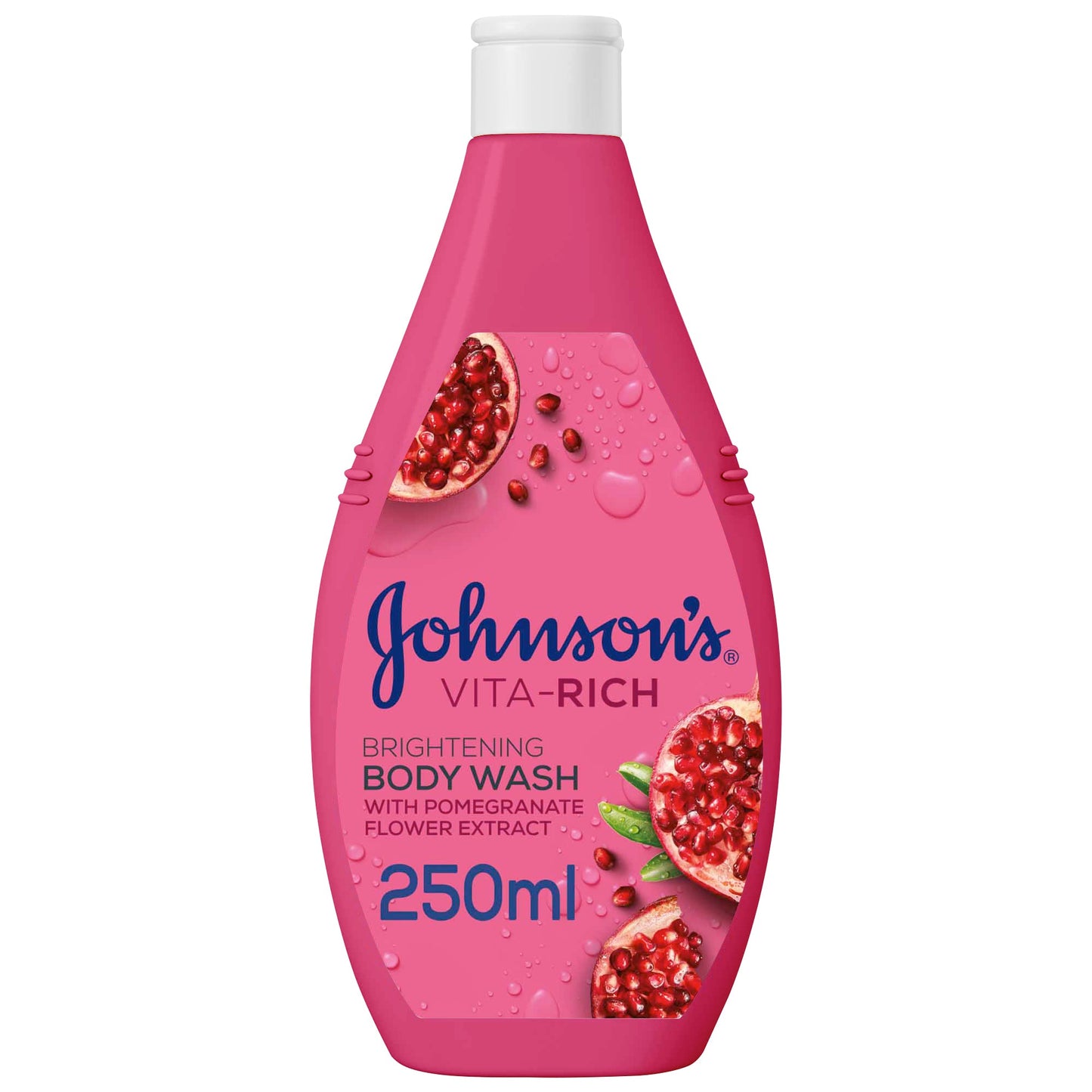 Johnson Vita-Rich Brightening Body Wash with Pomegranate Extract 250 ml