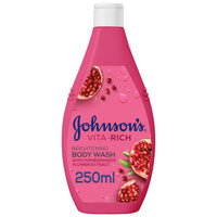 Johnson Vita-Rich Brightening Body Wash with Pomegranate Extract 250 ml