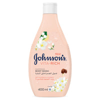 Johnson Vita-Rich Pampering Body Wash 400 ml