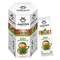 Just Chill 3in1 Karak Cardamom Instant Tea Sachets 10 x 26 gr