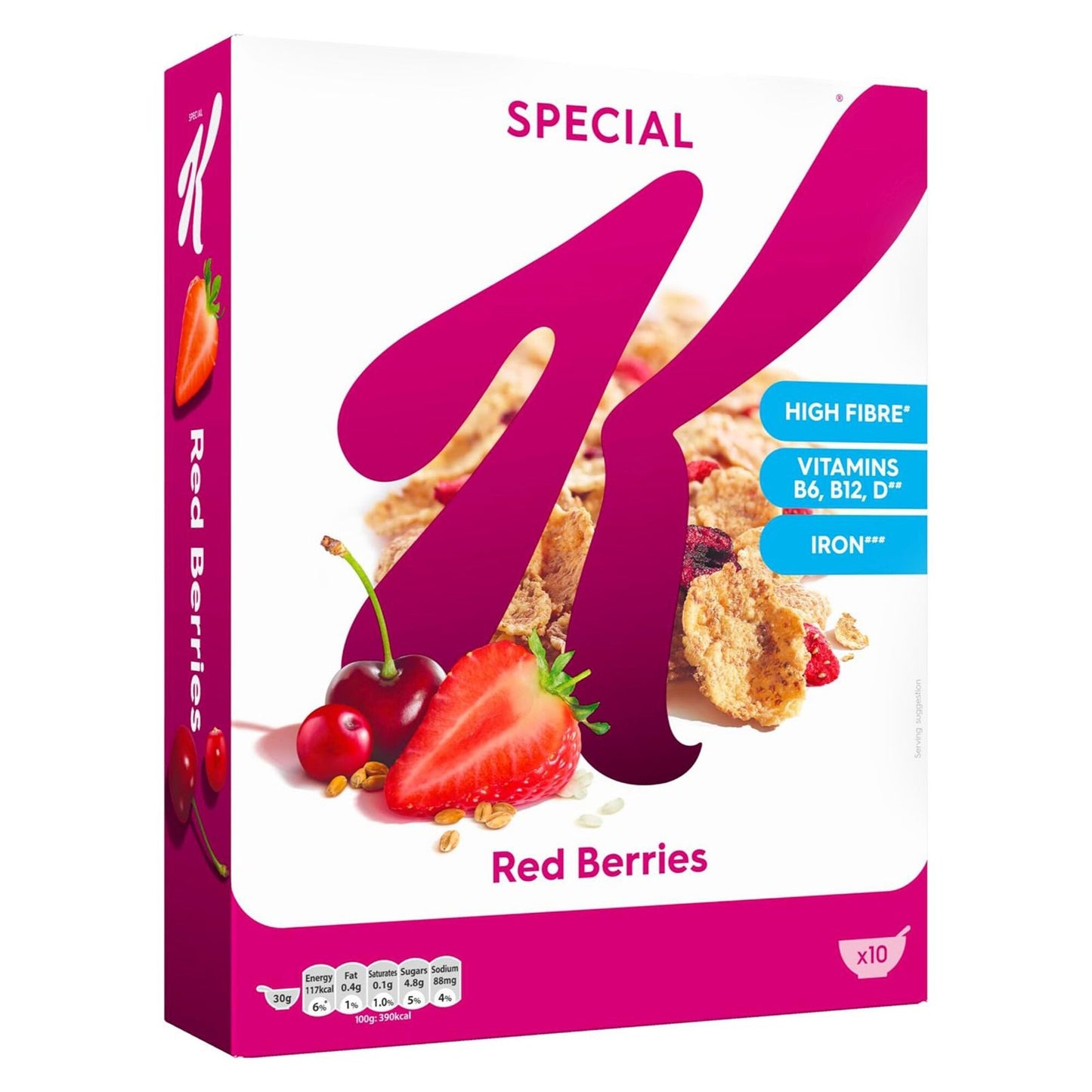 Kellogg's Special K Wholegrain Cereal with Red Berries 325 gr