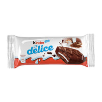 Kinder Delice Chocolate Sponge Cake Bar Filled with Milk Cream 39 gr