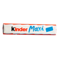 Kinder Maxi Milk Chocolate Bars Filled with Cream 21 gr
