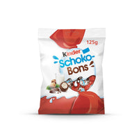 Kinder Schokobons Chocolates Bites Filled with Milk & Hazelnut 125 gr