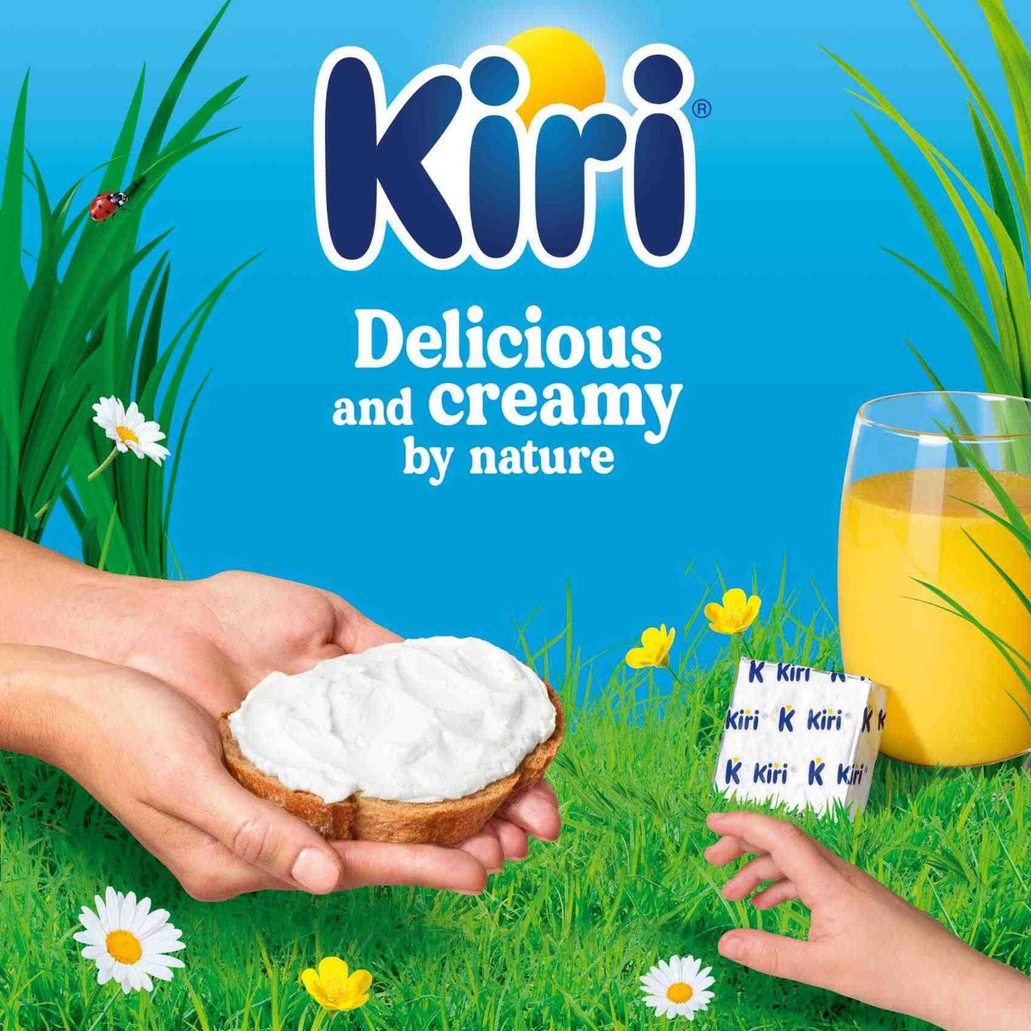 Kiri Spreadable Cream Cheese (6 Portions) 100 gr