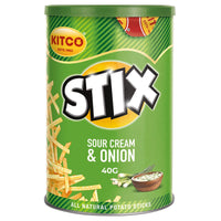 Kitco Stix Sour Cream & Onion Potato Chips 40 gr