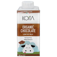 Koita Organic Long Life Low Fat Chocolate Milk 200 ml