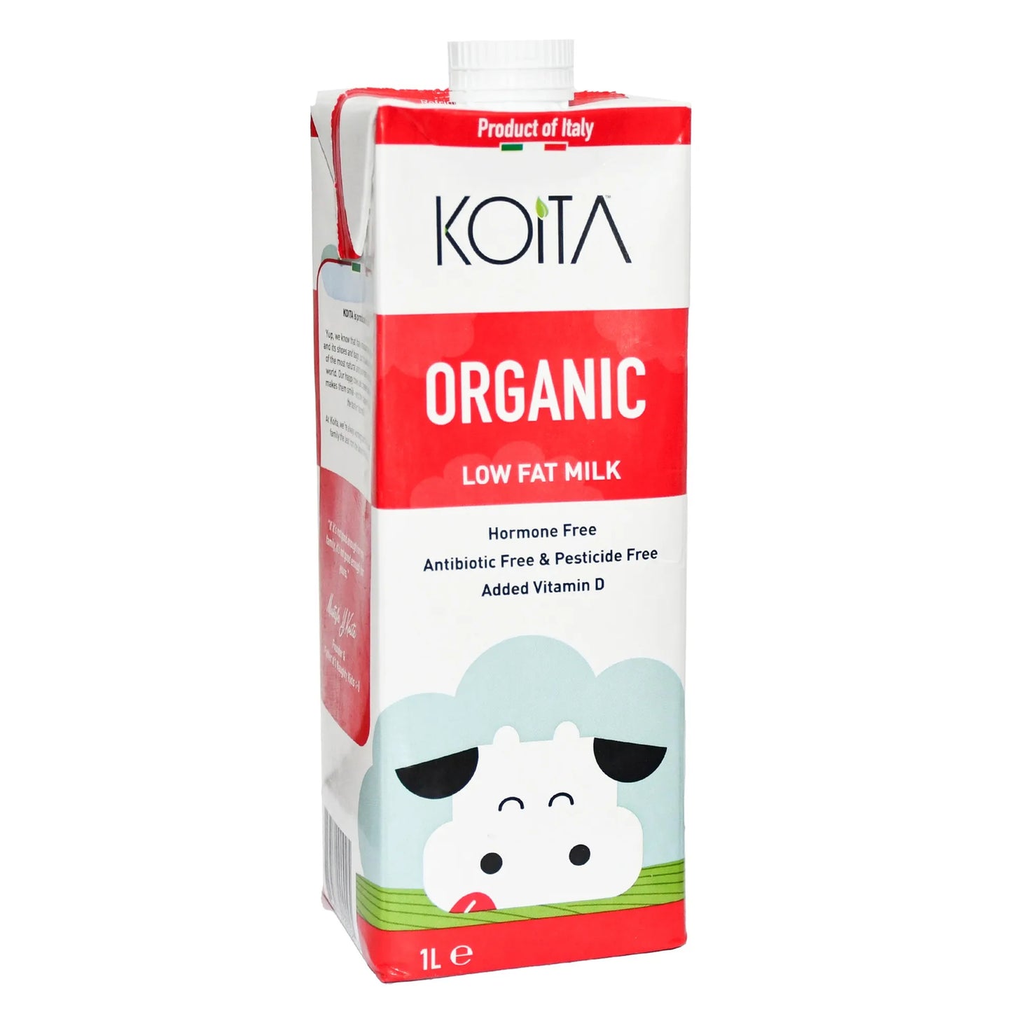 Koita Organic Long Life Low Fat Milk 1 L