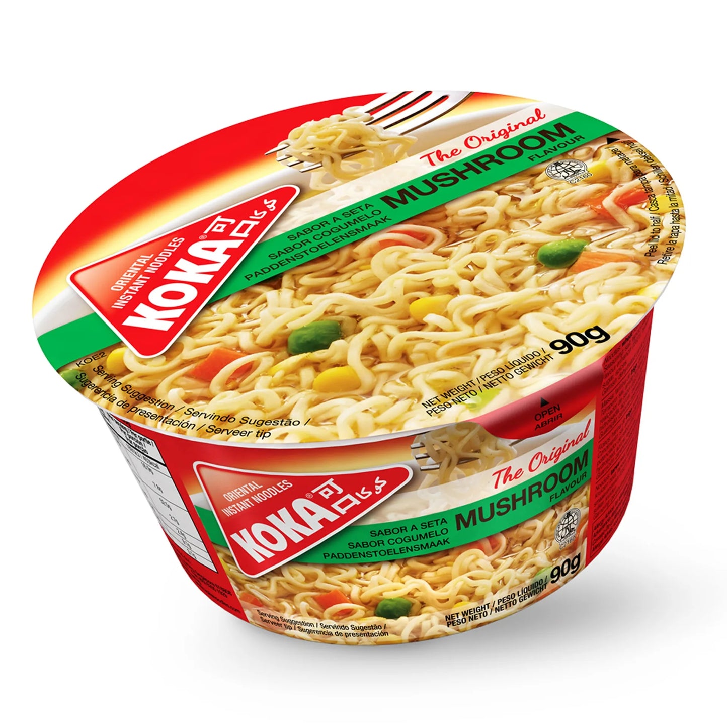 Koka Instant Noodles Bowl Mushroom Flavor 90 gr