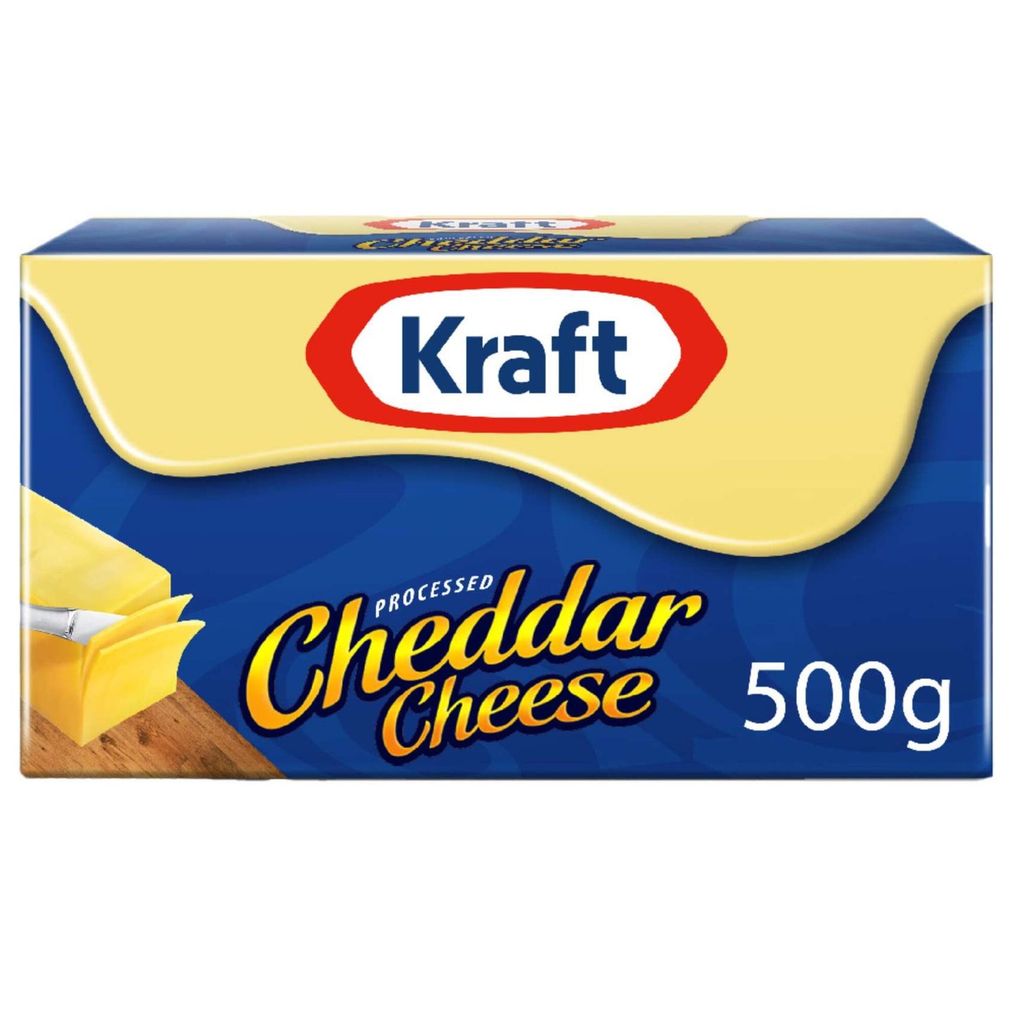 Kraft Cheddar Cheese Block, 500g