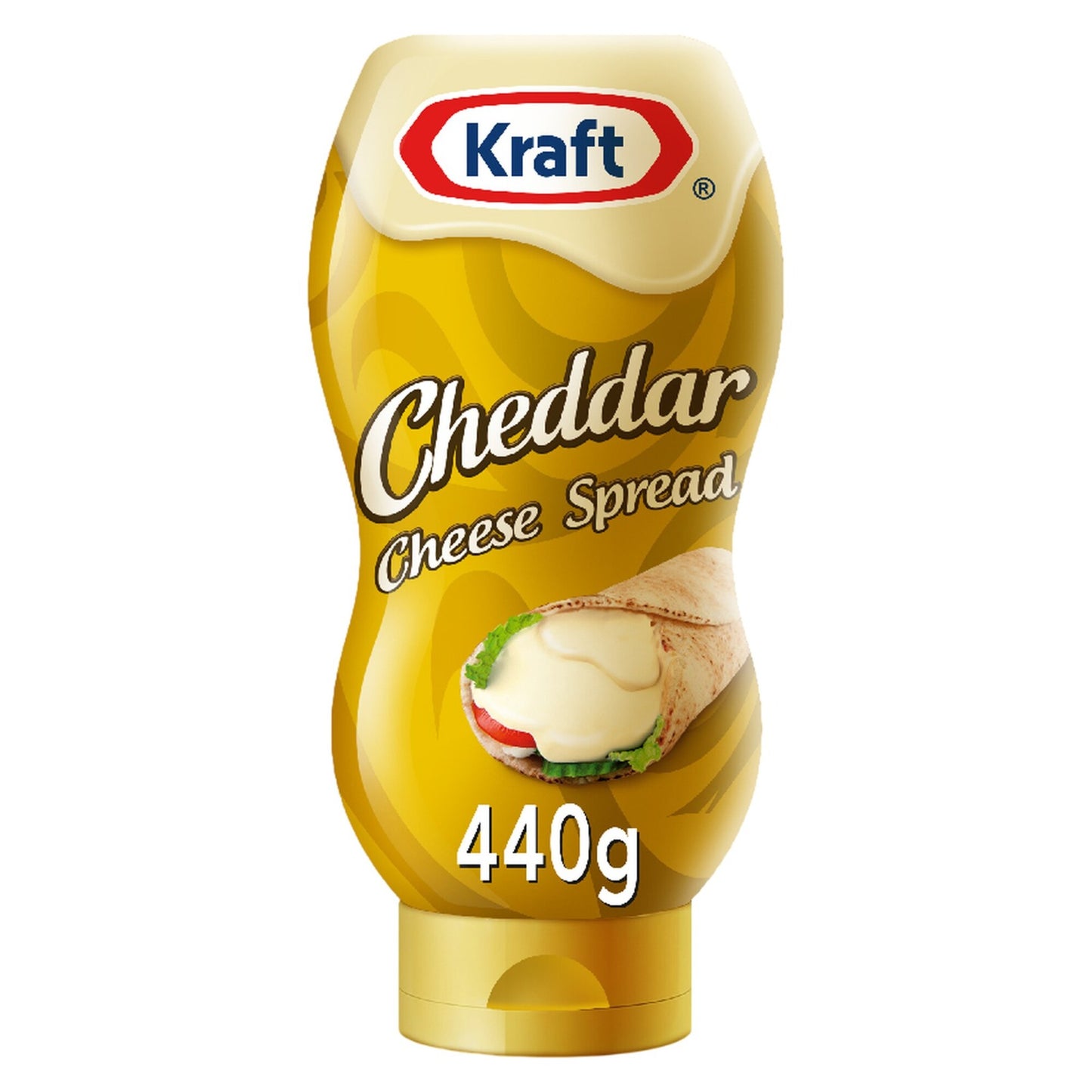 Kraft Original Squeeze Cheddar Cheese Spread 440 gr