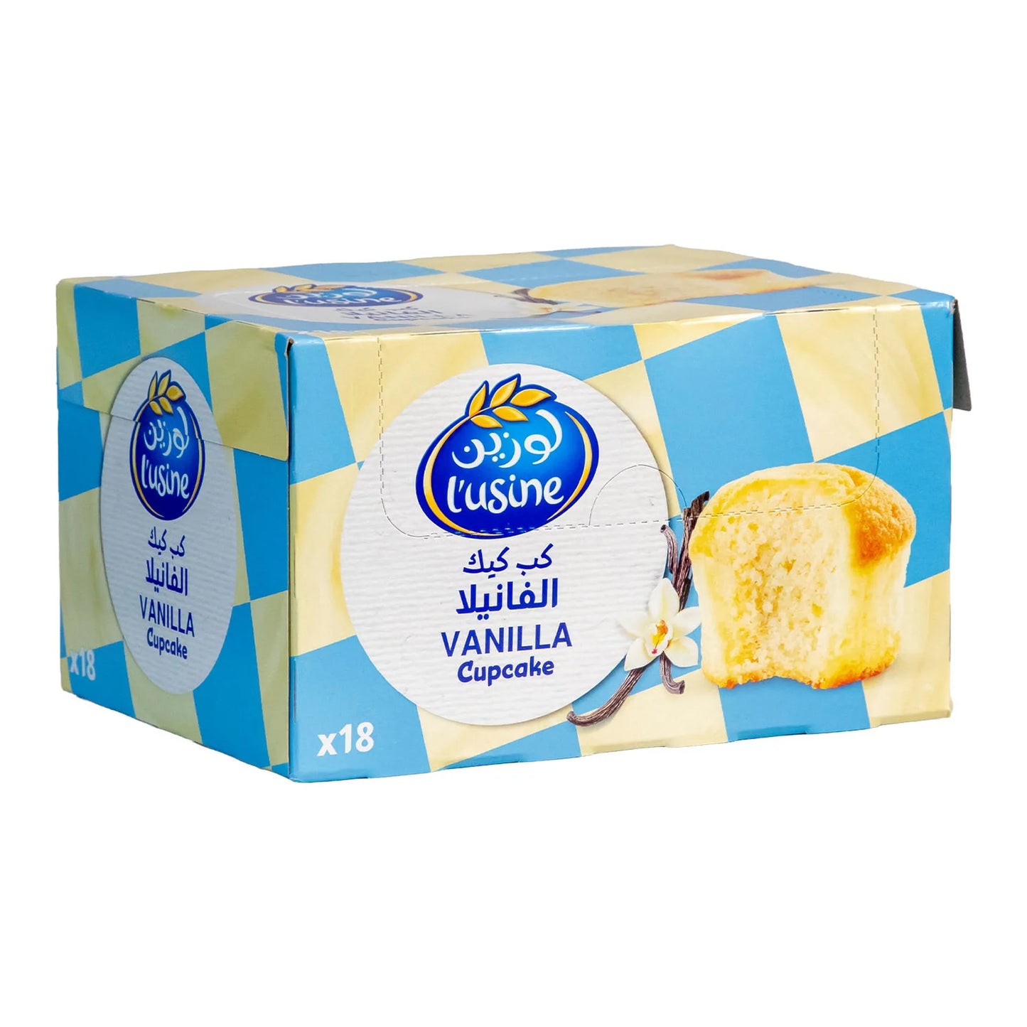 L'usine Vanilla Cupcakes 18 x 30 gr