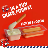 La Vache Qui Rit Dip & Crunch Cheese with Snack Sticks (4 Pieces) 140 gr