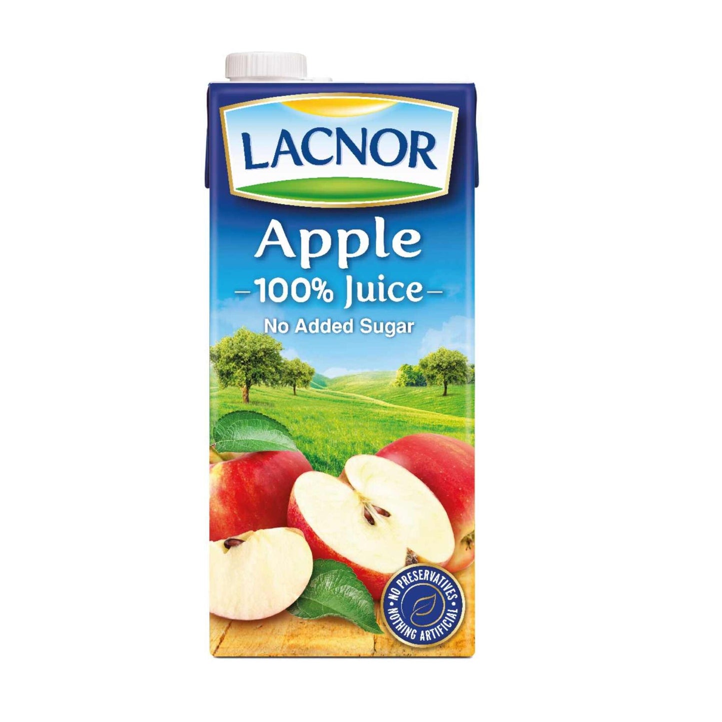 Lacnor Essentials Long Life Apple Juice - preservative free 1 L