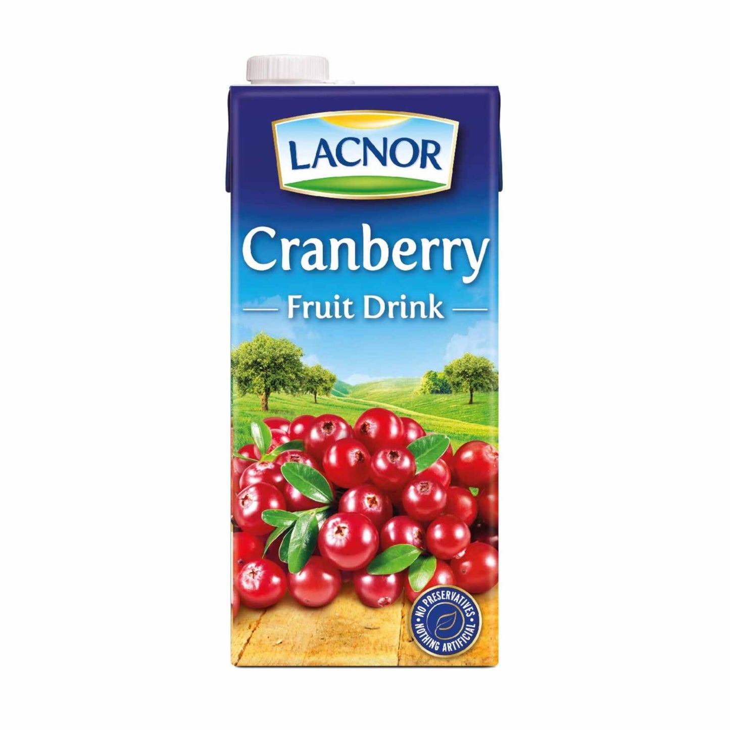Lacnor Essentials Long Life Cranberry Juice - preservative free 1 L