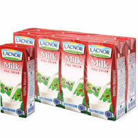 Lacnor Essentials Long Life Full Cream Milk 8x180ml