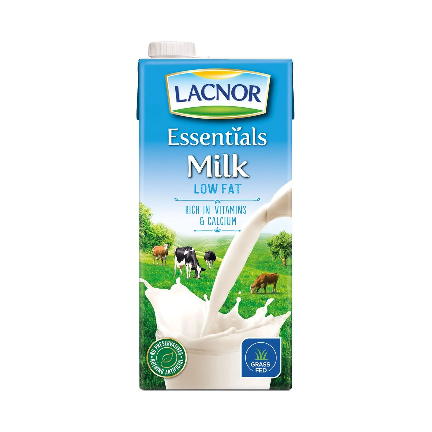 Lacnor Essentials Long Life Low Fat Milk 1 L