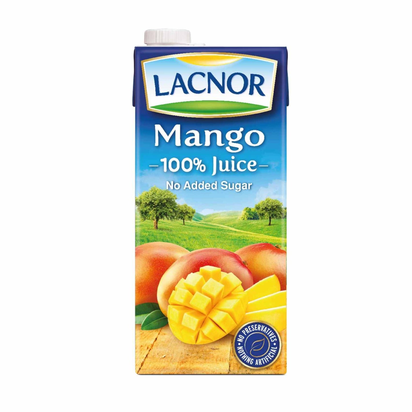 Lacnor Essentials Long Life Mango Juice preservative free 1L