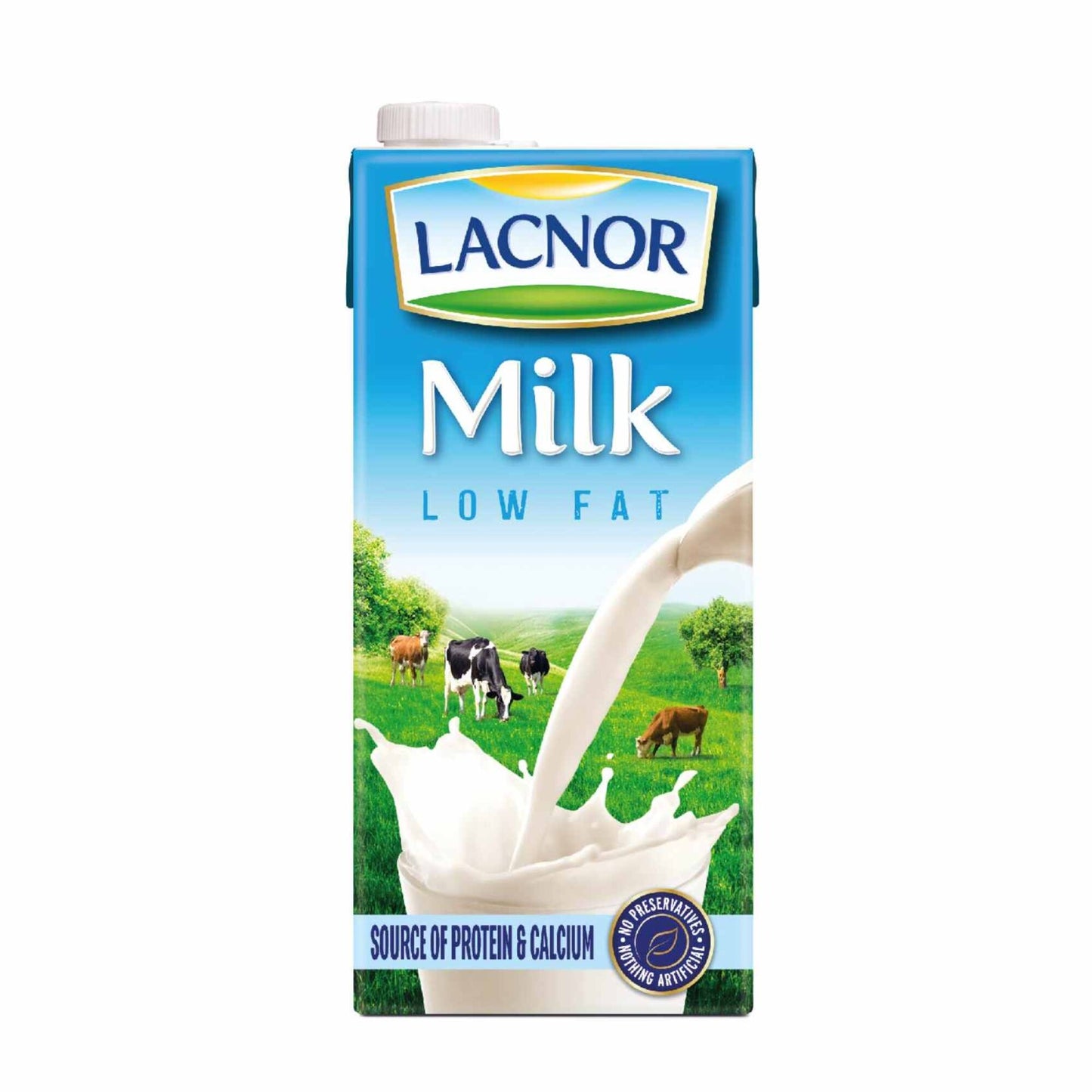 Lacnor Long Life Low Fat Milk 4x1L