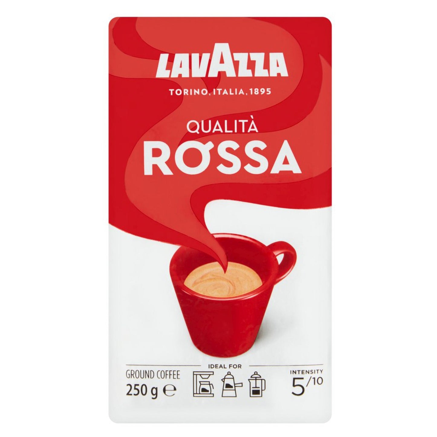Lavazza Qualita Rossa Arabica Robusta Coffee 250 gr