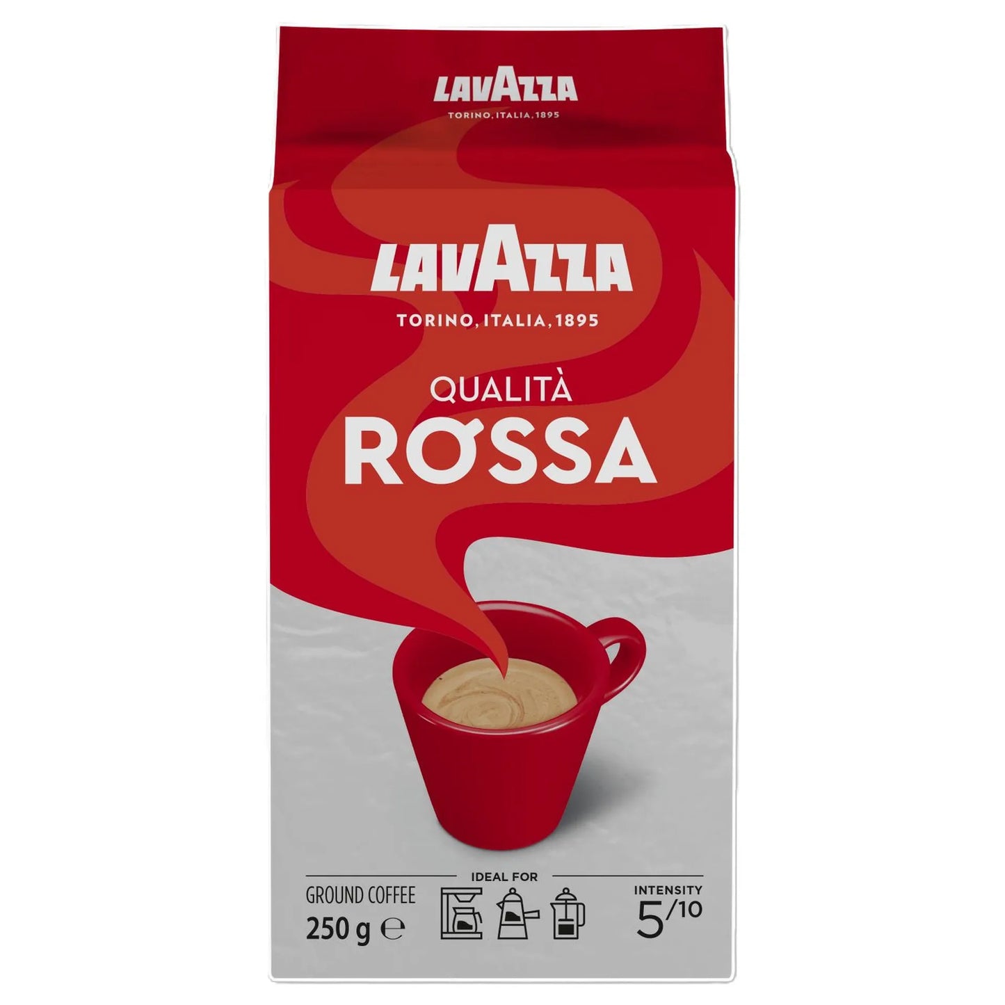 Lavazza Qualita Rossa Italian Ground Coffee 250 g