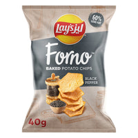 Lay's Forno Oven Baked Black Pepper Potato Chips 40 gr