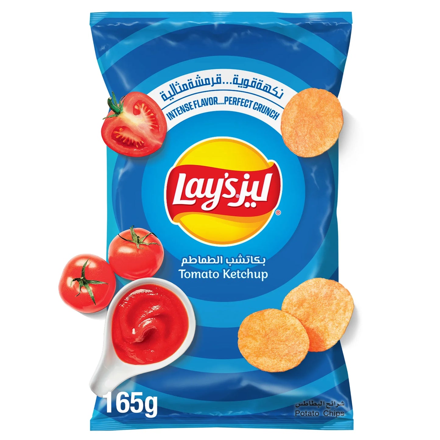 Lay's Tomato Ketchup Potato Chips 165 gr