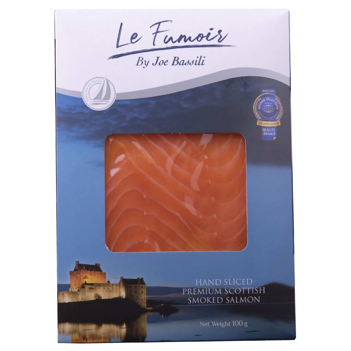 Le Fumoir Hand Sliced Scottish Smoked Salmon 100 gr