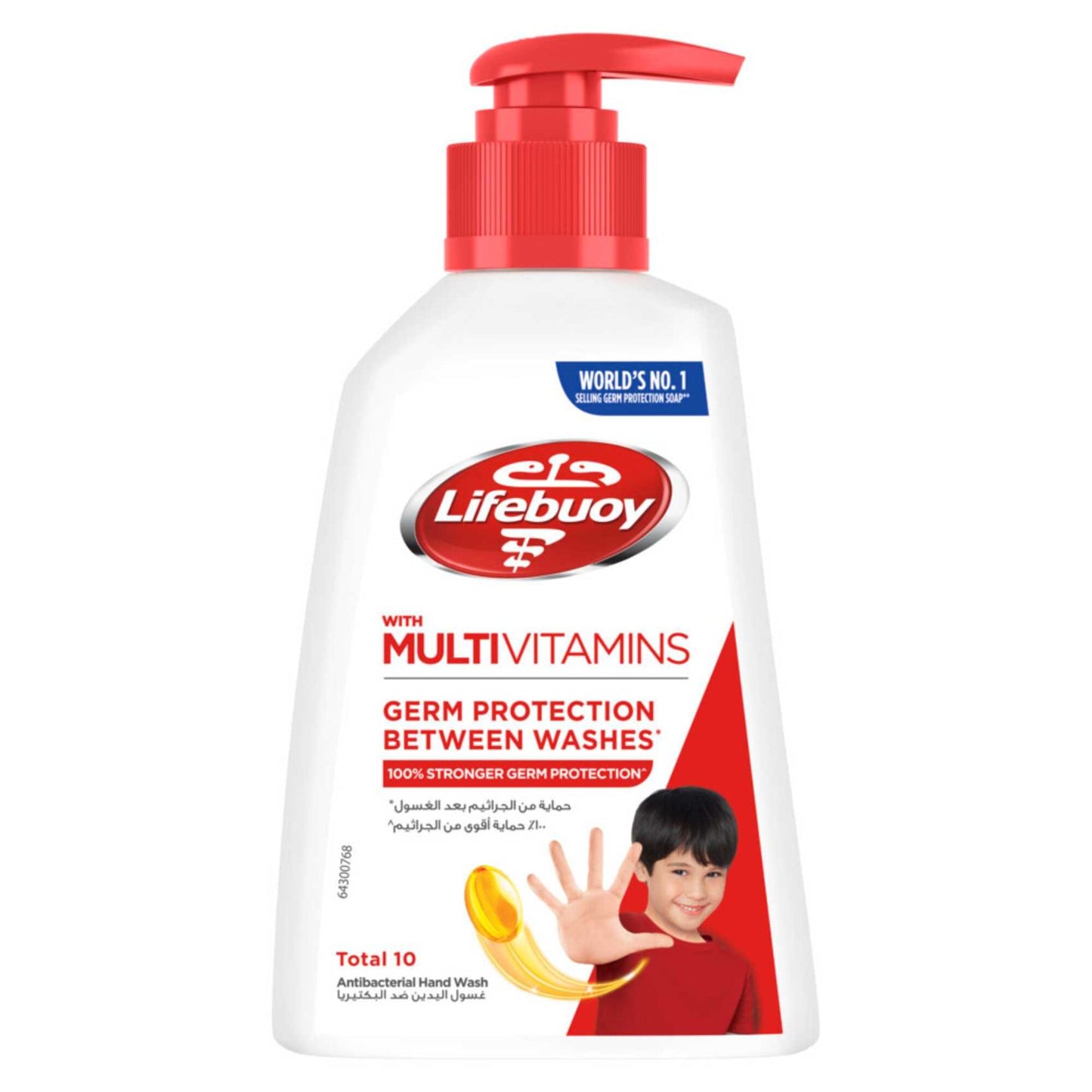 Lifebuoy Total 10 Antibacterial Liquid Hand Wash 200 ml