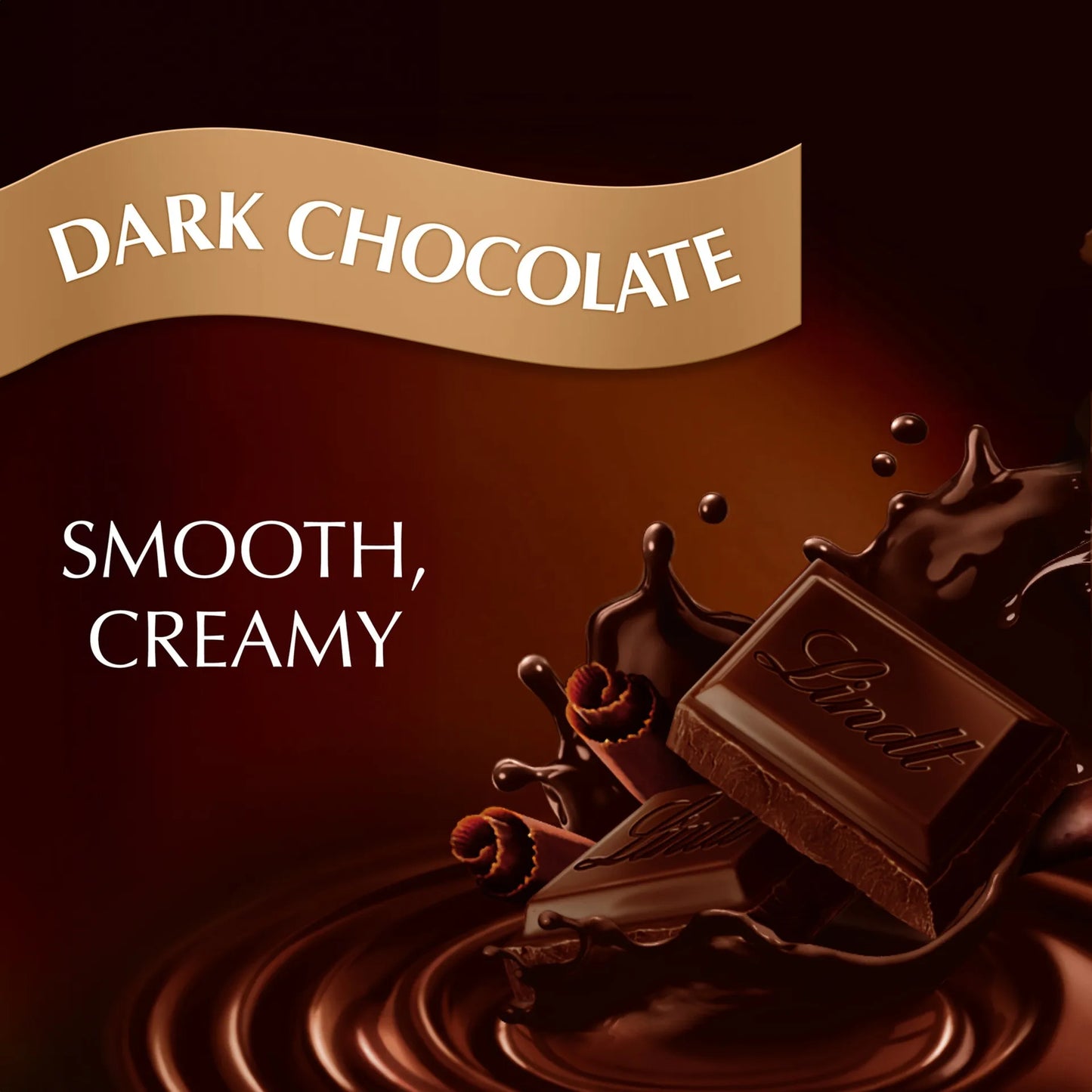 Lindt Classic Swiss Dark Chocolate Slab 100 gr