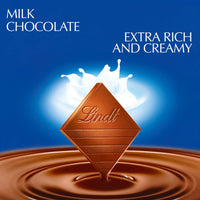 Lindt Excellence Extra Creamy Milk Chocolate Slab 100 gr