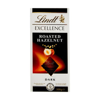 Lindt Excellence Intense Dark Chocolate Slab with Hazelnuts 100 gr
