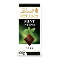 Lindt Excellence Mint Intense Dark Chocolate Slab 100 gr